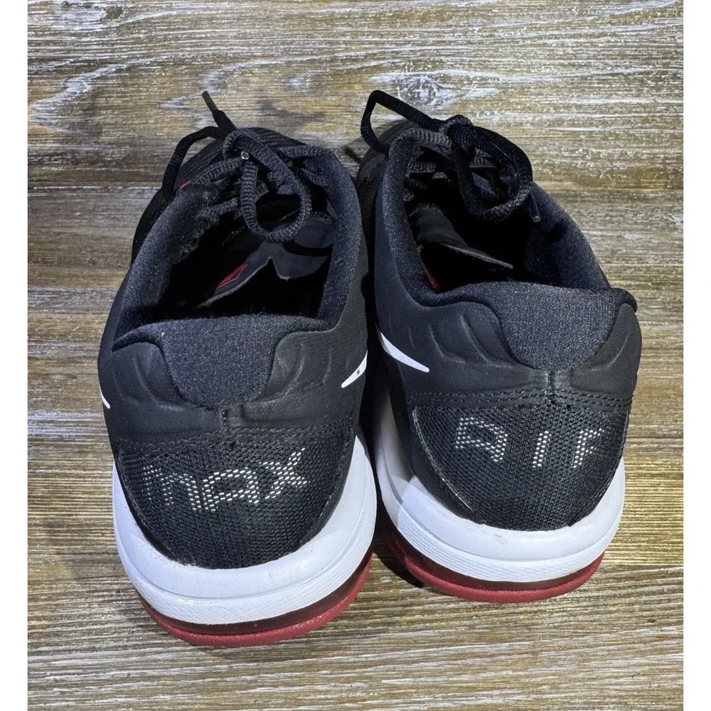 Nike Air Max Full Ride TR 1.5 Black White Red Sneakers 869633-060 Mens Size 11.5